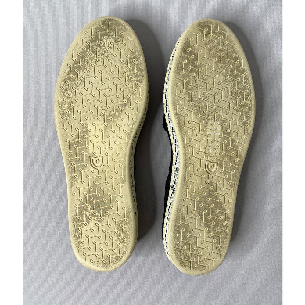 Rothy's The D'Orsay Black Espadrilles w/Removable Ties Women's 7.5 - Picture 7 of 8